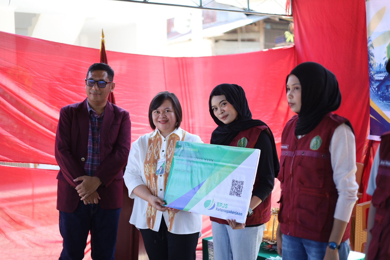 115 Peserta KKN ITBM Polman Dapat Perlindungan BPJS Ketenagakerjaan